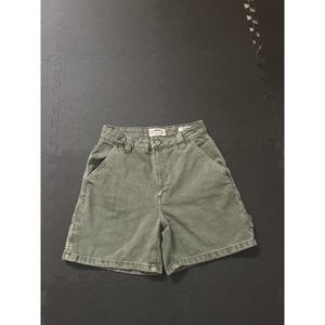 Cotton on Green Denim Cargo Shorts